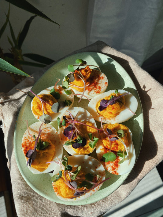 Curried Deviled Eggs