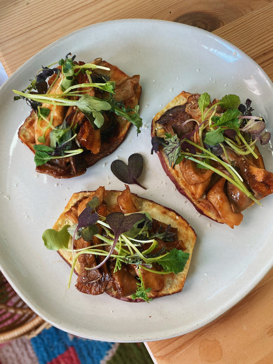 Oyster Mushroom “Toast”