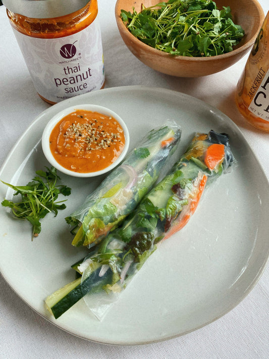 Green Apple Spring Rolls