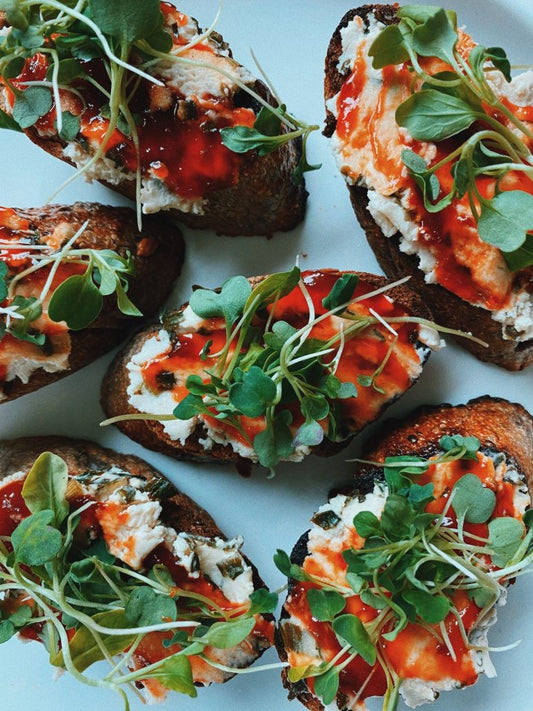 HOLIDAY TOAST APPETIZER